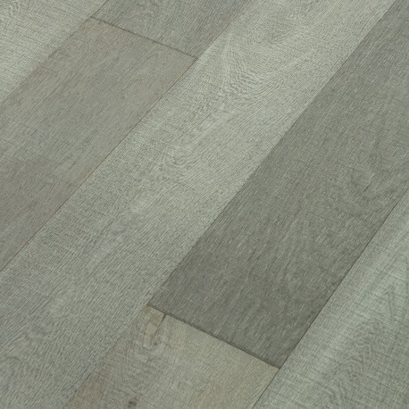 Parquet chêne scié gris gravier