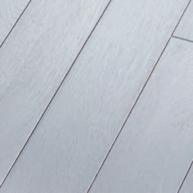 Parquet chêne extrême brossé blanc
