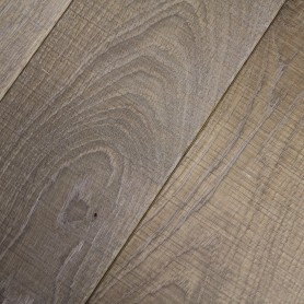 Parquet chêne scié gris perle